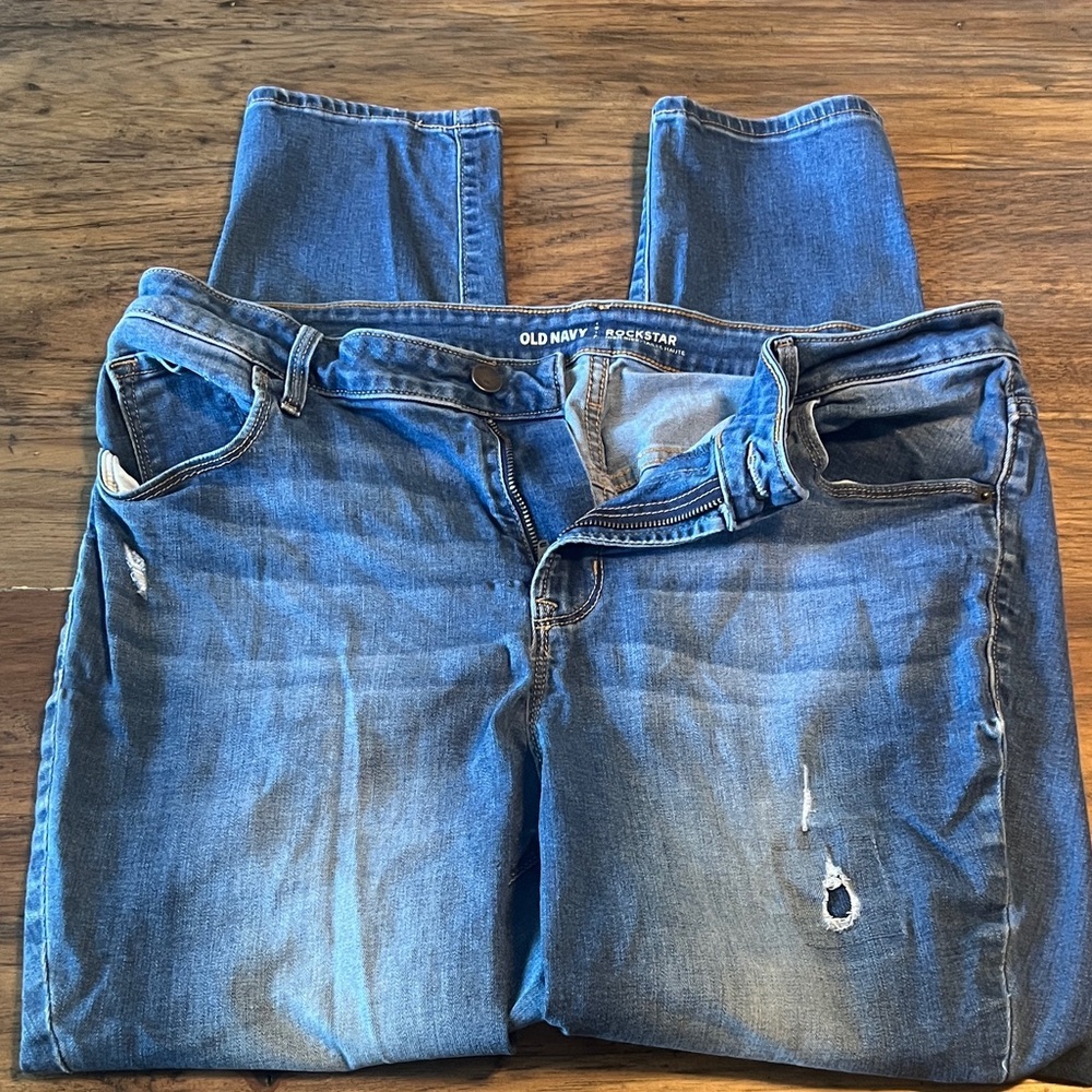 Old Navy Rockstar Jeans.